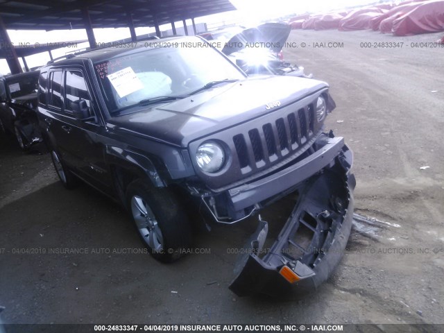 1C4NJRFB3GD594604 - 2016 JEEP PATRIOT LATITUDE BLACK photo 1