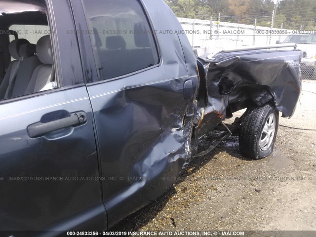 5TFRU54178X007655 - 2008 TOYOTA TUNDRA DOUBLE CAB/DOUBLE CAB SR5 Light Blue photo 6