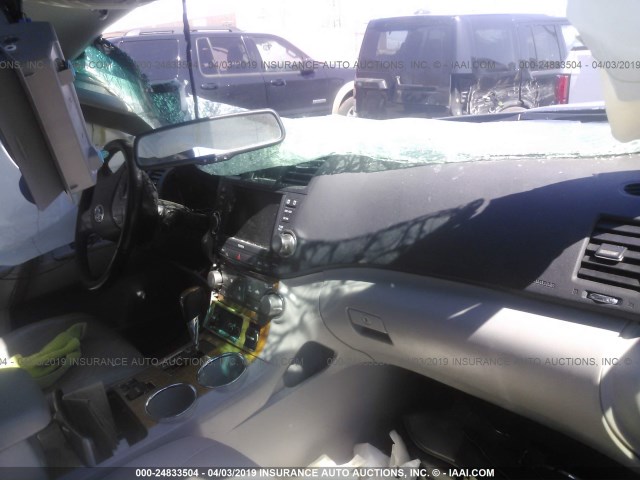 JTEEW44AX82016457 - 2008 TOYOTA HIGHLANDER HYBRID LIMITED GREEN photo 5