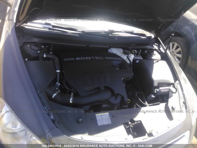 1G1ZJ57B49F155260 - 2009 CHEVROLET MALIBU 2LT BLACK photo 10