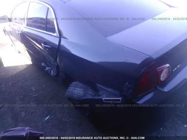 1G1ZJ57B49F155260 - 2009 CHEVROLET MALIBU 2LT BLACK photo 6