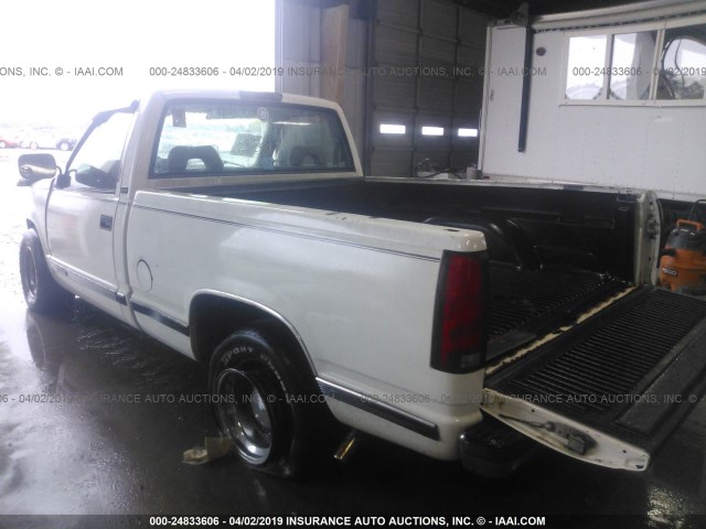 1GTDC14K8RZ534382 - 1994 GMC SIERRA C1500 WHITE photo 3