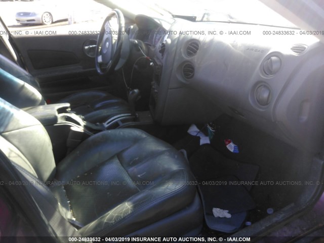 2G2WS522041318408 - 2004 PONTIAC GRAND PRIX GT2 წითელი ფოტო 5