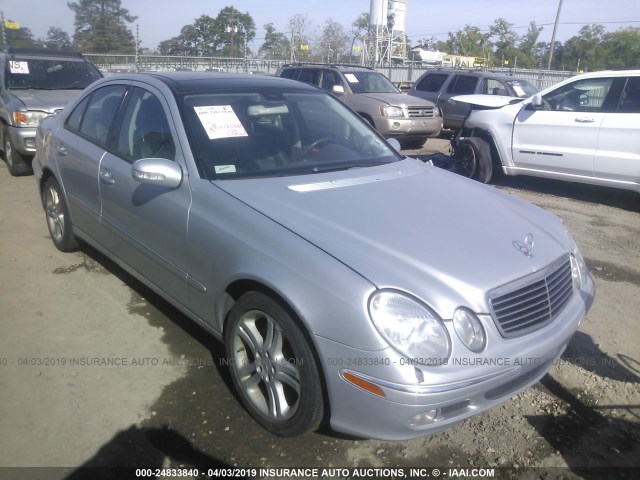 WDBUF56J36A828106 - 2006 MERCEDES-BENZ E 350 SILVER photo 1