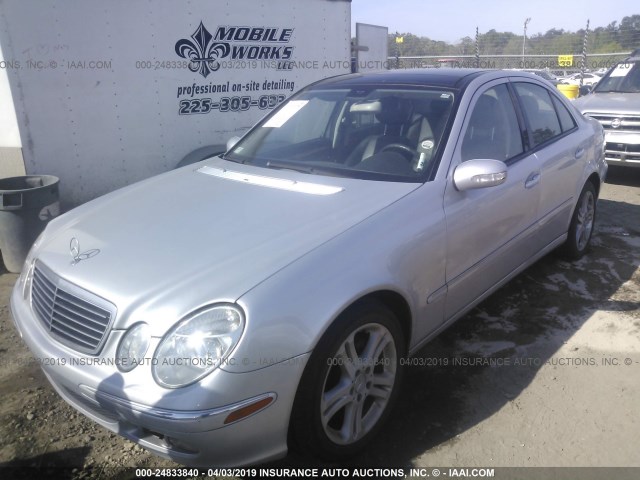 WDBUF56J36A828106 - 2006 MERCEDES-BENZ E 350 SILVER photo 2