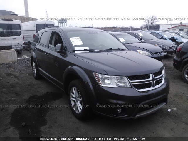 3C4PDCBG6HT576110 - 2017 DODGE JOURNEY SXT BLACK photo 1