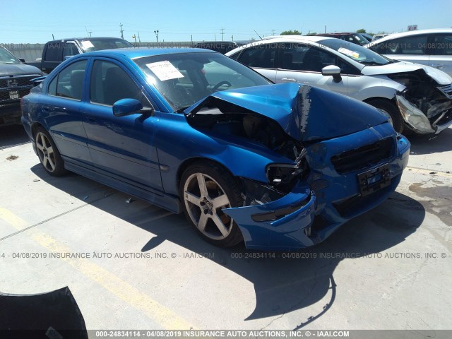 YV1RH527062503588 - 2006 VOLVO S60 R BLUE photo 1