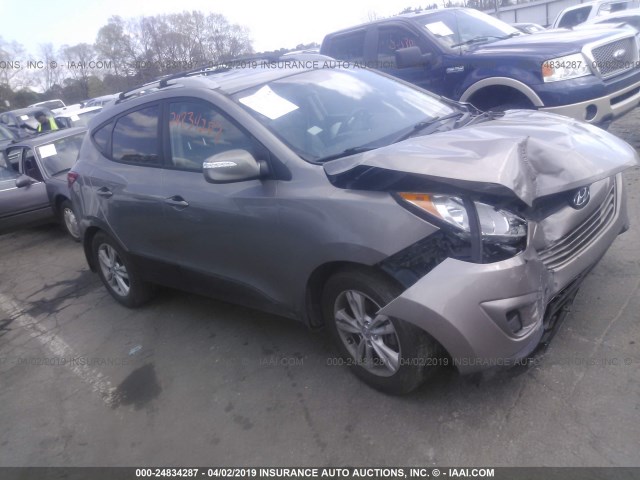KM8JU3AC8CU364291 - 2012 HYUNDAI TUCSON GLS/LIMITED 灰色 照片 1