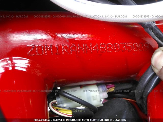 ZDM1RANN4BB035009 - 2011 DUCATI MONSTER 796 RED photo 10