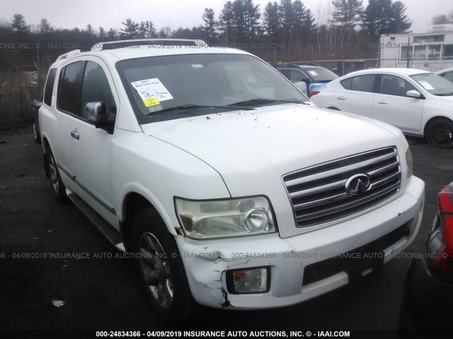 5N3AA08CX4N802289 - 2004 INFINITI QX56 WHITE photo 1