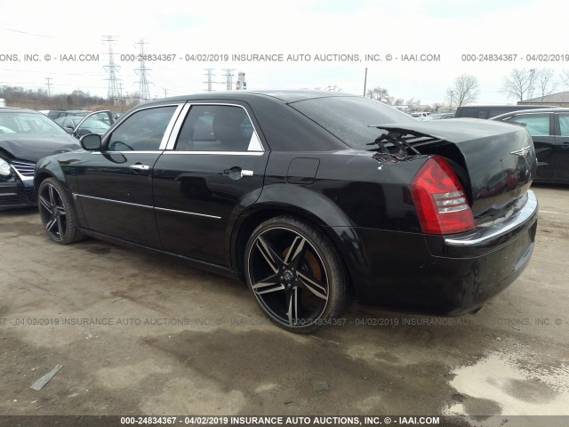 2C3LA63H96H455906 - 2006 CHRYSLER 300C BLACK photo 3