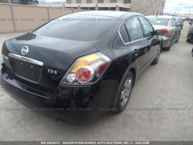 1N4AL21E28N538043 - 2008 NISSAN ALTIMA 2.5/2.5S BLACK photo 4