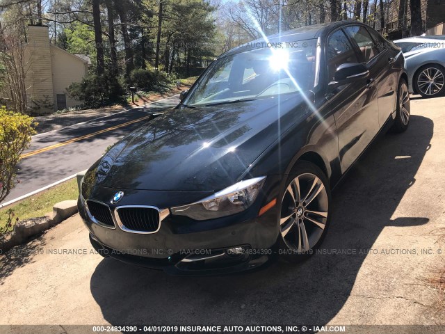 WBA3A5G55DNP21526 - 2013 BMW 328 I BLACK photo 2