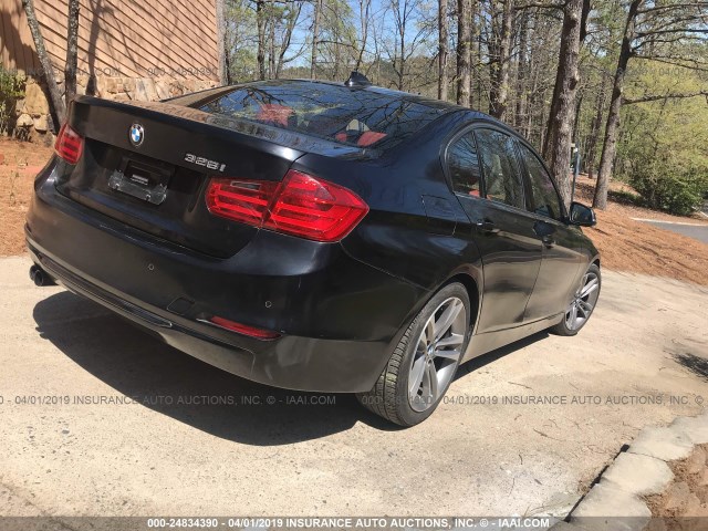 WBA3A5G55DNP21526 - 2013 BMW 328 I BLACK photo 4