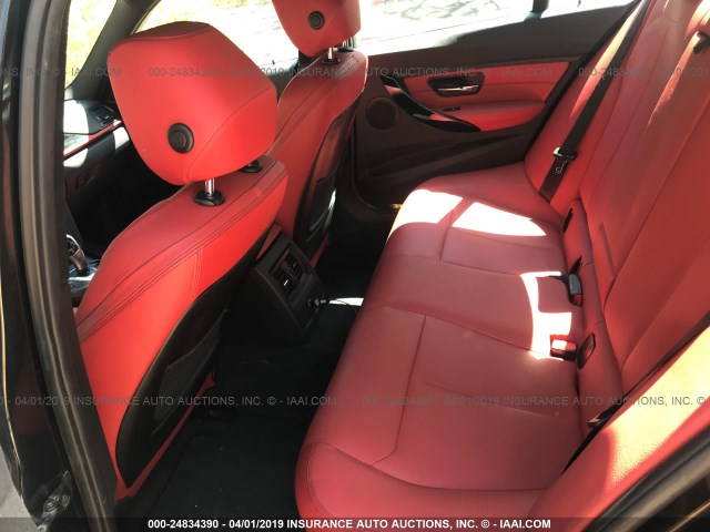 WBA3A5G55DNP21526 - 2013 BMW 328 I BLACK photo 8