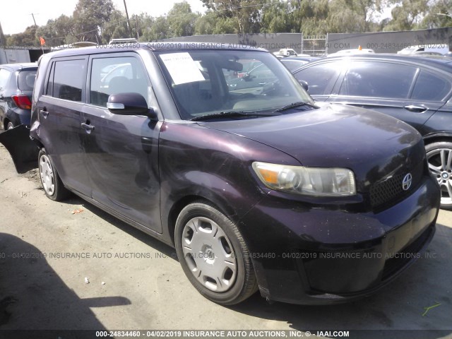 JTLKE50E181042447 - 2008 TOYOTA SCION XB 勃艮第红 照片 1