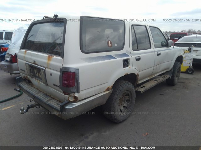 JT3VN39W7P0114365 - 1993 TOYOTA 4RUNNER VN39 SR5 WHITE photo 4