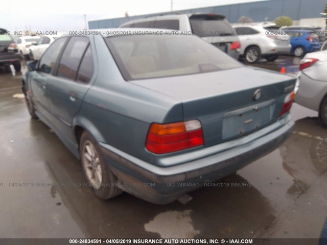 WBACC0322WEK25790 - 1998 BMW 318 I AUTOMATIC GREEN photo 3