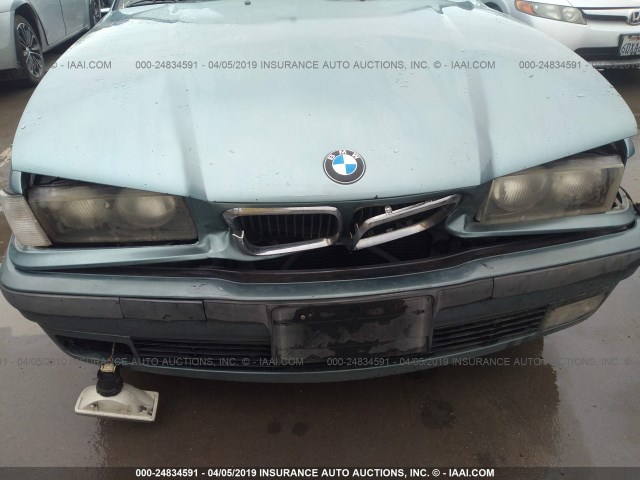 WBACC0322WEK25790 - 1998 BMW 318 I AUTOMATIC GREEN photo 6