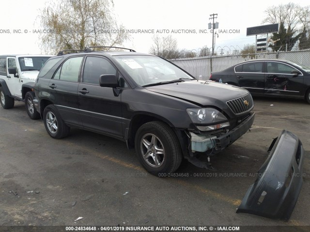 JT6HF10U7X0034514 - 1999 LEXUS RX 300 BLACK photo 1