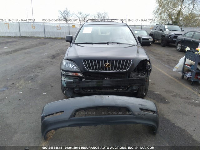 JT6HF10U7X0034514 - 1999 LEXUS RX 300 BLACK photo 6