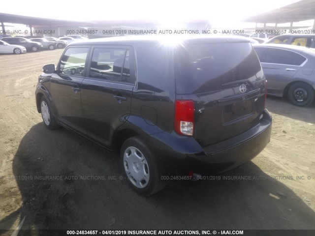 JTLZE4FE6B1122155 - 2011 TOYOTA SCION XB BLACK photo 3