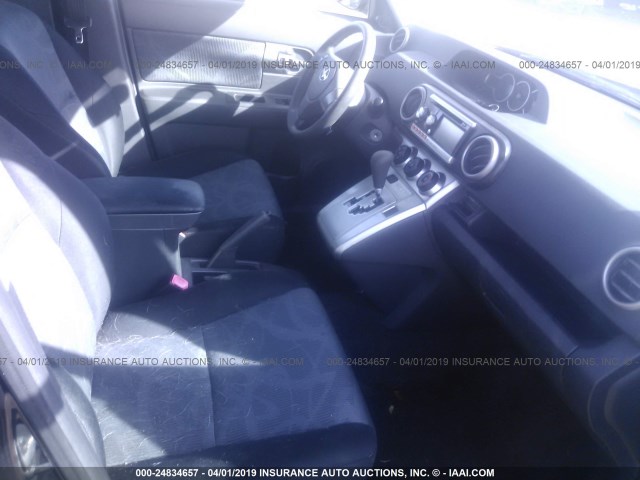 JTLZE4FE6B1122155 - 2011 TOYOTA SCION XB BLACK photo 5
