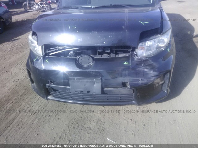 JTLZE4FE6B1122155 - 2011 TOYOTA SCION XB BLACK photo 6