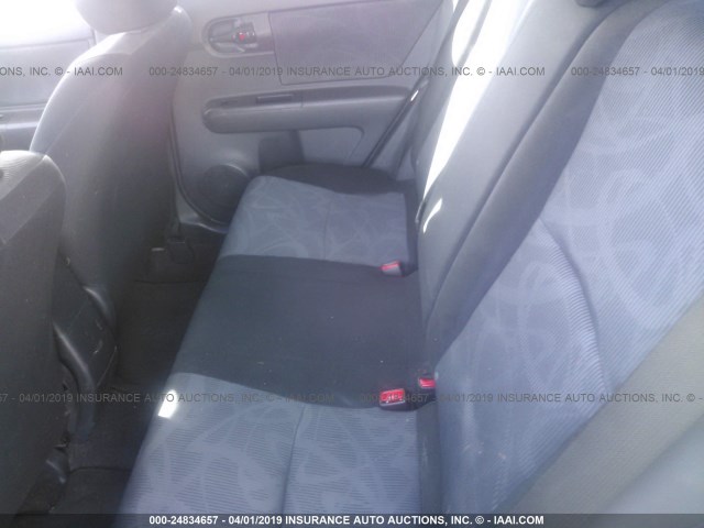 JTLZE4FE6B1122155 - 2011 TOYOTA SCION XB BLACK photo 8