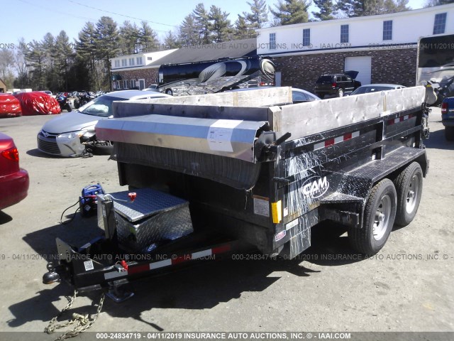 5JPBU1428HP045940 - 2017 DUMP TRAILER BLACK photo 2