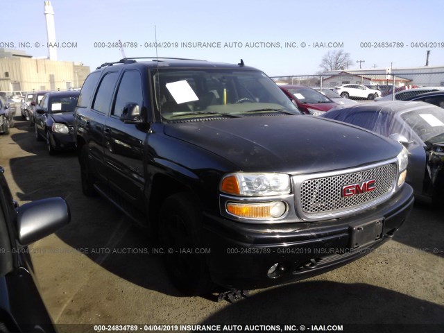 1GKEK63U46J111921 - 2006 GMC YUKON DENALI BLACK photo 1