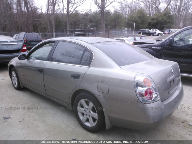 1N4AL11D72C705677 - 2002 NISSAN ALTIMA S/SL TAN photo 3