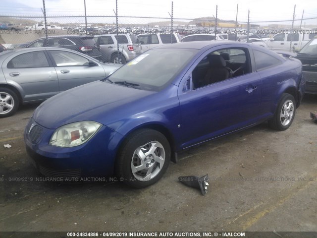 1G2AL15F577310617 - 2007 PONTIAC G5 BLUE photo 2