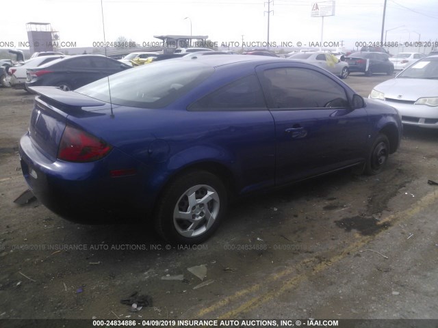 1G2AL15F577310617 - 2007 PONTIAC G5 BLUE photo 4