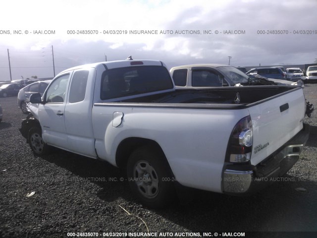 5TFTX4CNXFX053425 - 2015 TOYOTA TACOMA ACCESS CAB თეთრი ფოტო 3