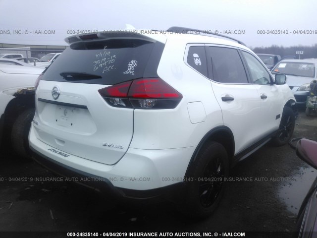 5N1AT2MV7HC769470 - 2017 NISSAN ROGUE SV/SL WHITE photo 4