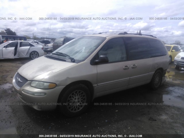 1C4GP64L6WB554920 - 1998 CHRYSLER TOWN & COUNTRY LXI Champagne photo 2