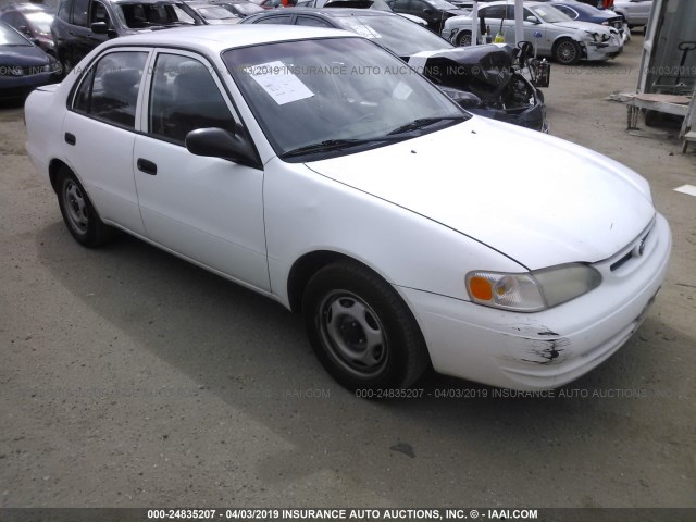 1NXBR12E3XZ267189 - 1999 TOYOTA COROLLA VE/CE/LE WHITE photo 1