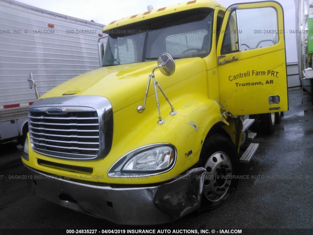 1FUJA6CV9ADAV2132 - 2010 FREIGHTLINER CONVENTIONAL COLUMBIA YELLOW photo 2