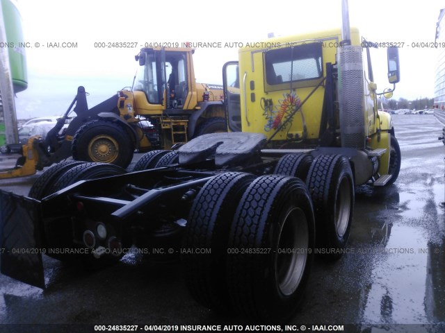 1FUJA6CV9ADAV2132 - 2010 FREIGHTLINER CONVENTIONAL COLUMBIA YELLOW photo 4