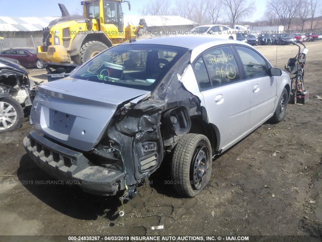 1G8AJ55FX6Z116588 - 2006 SATURN ION LEVEL 2 银色 照片 4