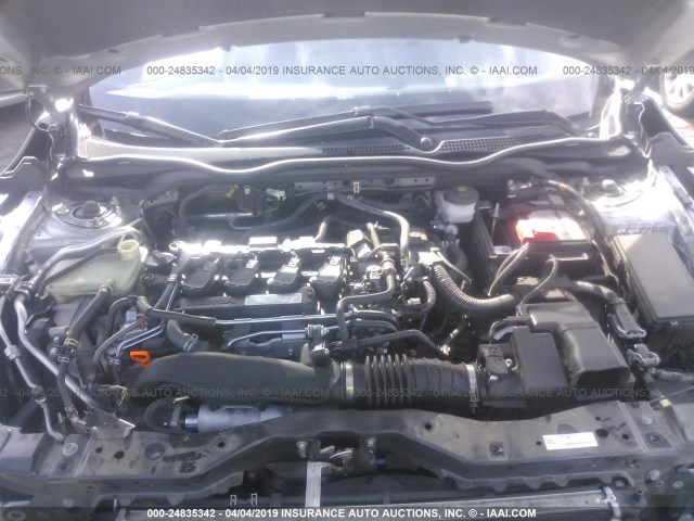 SHHFK7H73HU406610 - 2017 HONDA CIVIC EXL SILVER photo 10