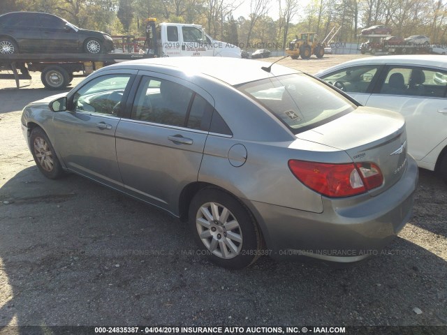 1C3LC46KX8N244293 - 2008 CHRYSLER SEBRING LX GRAY photo 3