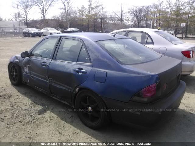 JTHBD182710033344 - 2001 LEXUS IS 300 BLUE photo 3