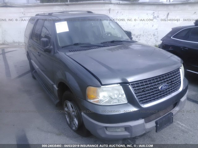 1FMRU15W83LB35269 - 2003 FORD EXPEDITION XLT GRAY photo 1