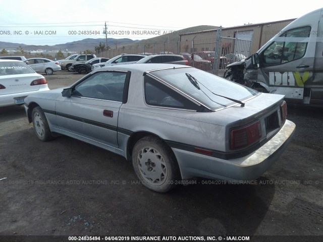 JT2MA70L2H0043003 - 1987 TOYOTA SUPRA BLUE photo 3