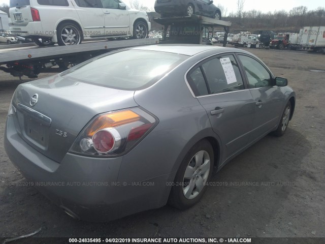 1N4AL21E97N441274 - 2007 NISSAN ALTIMA 2.5/2.5S GRAY photo 4