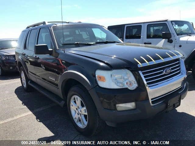 1FMEU63EX6UB42664 - 2006 FORD EXPLORER XLT BLACK photo 2