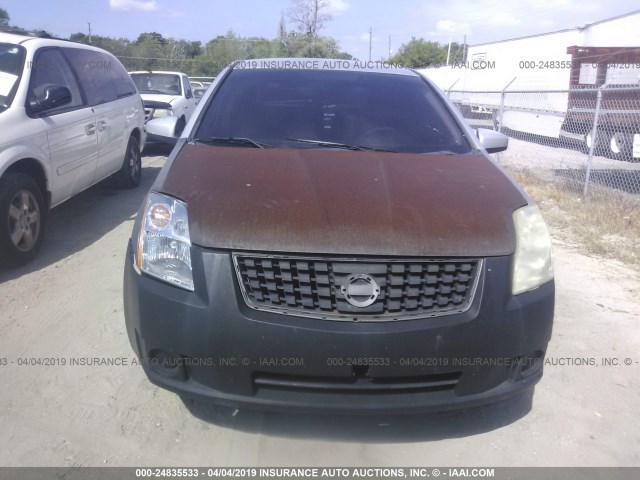 3N1AB61E77L640203 - 2007 NISSAN SENTRA 2.0/2.0S/2.0SL SILVER photo 6