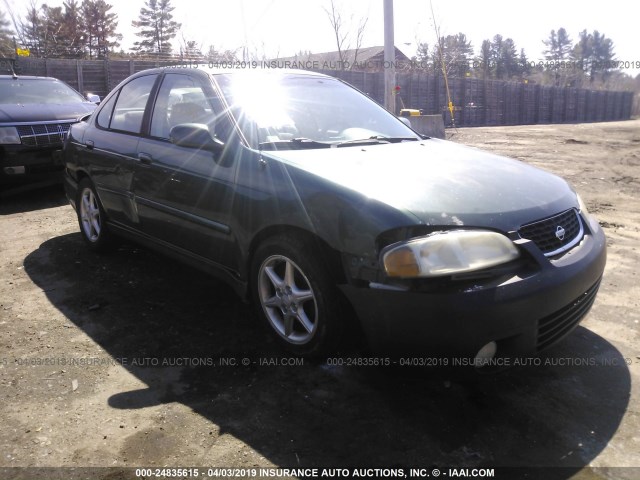 3N1BB51D61L117932 - 2001 NISSAN SENTRA SE GREEN photo 1